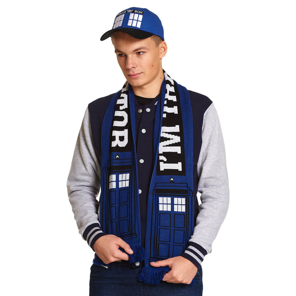 Image produit Doctor Who - Écharpe Tardis Police Box bleue