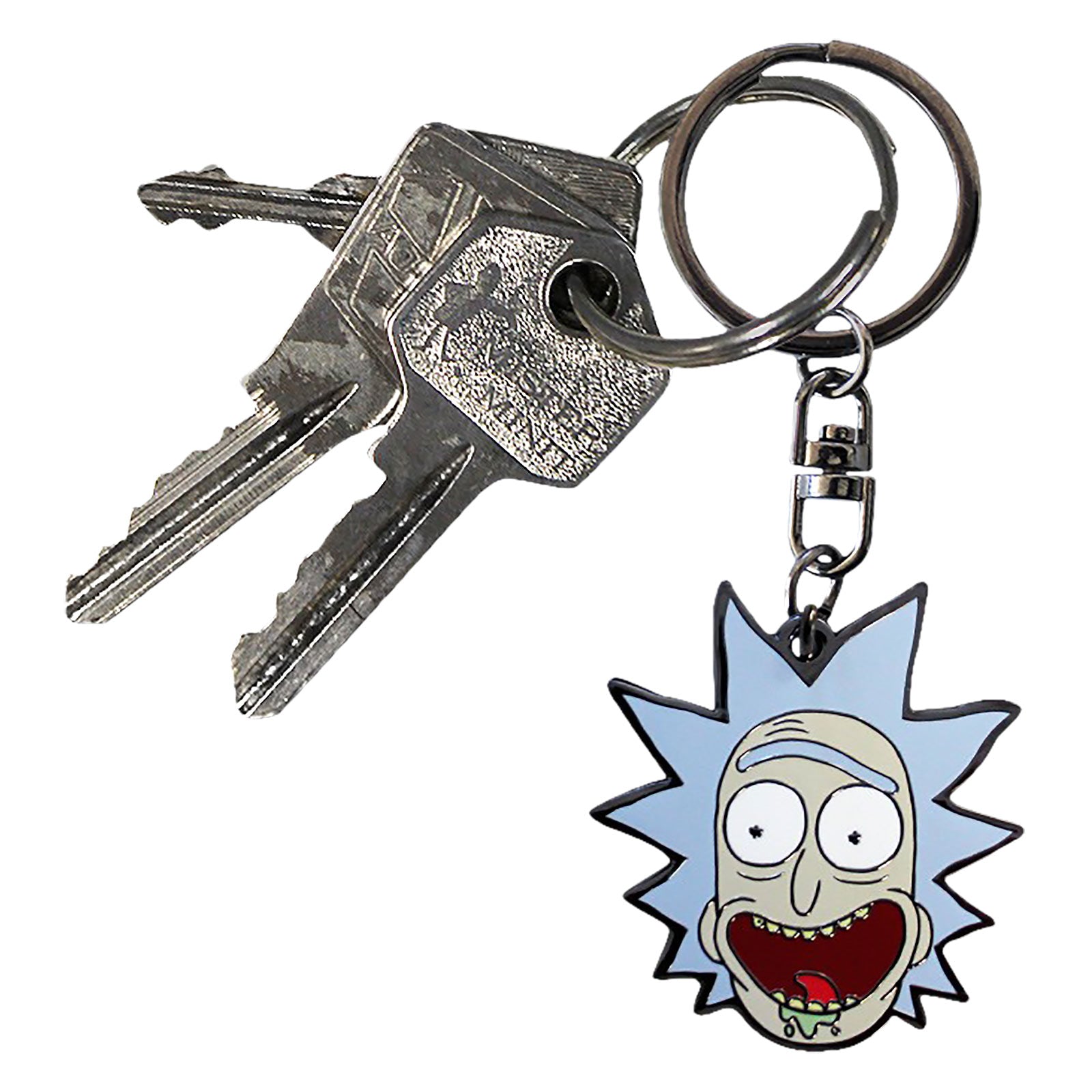 Image produit Rick et Morty - Porte-clés visage de Rick