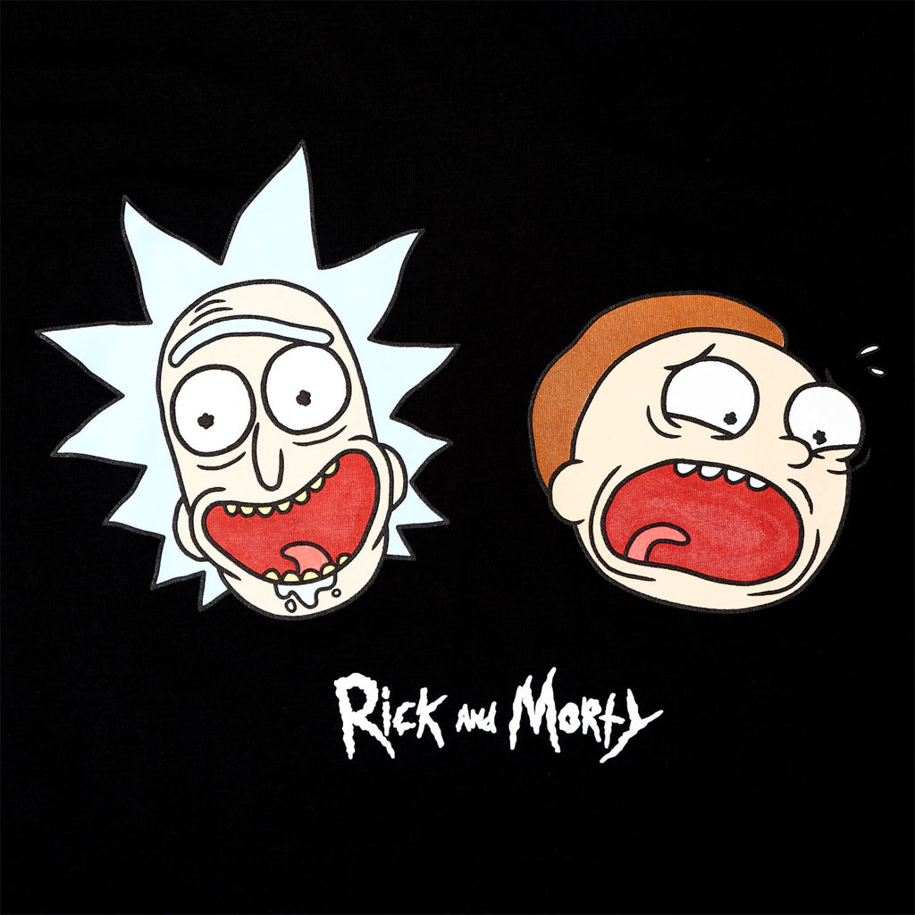 Image produit Rick et Morty - T-shirt Crazy Faces Glow in the Dark