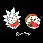 Image produit Rick et Morty - T-shirt Crazy Faces Glow in the Dark