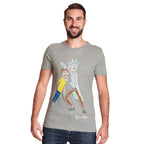 Image produit Rick et Morty - Morty Eye Edit T-Shirt délavé gris