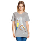 Image produit Rick et Morty - Morty Eye Edit T-Shirt délavé gris