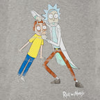 Image produit Rick et Morty - Morty Eye Edit T-Shirt délavé gris