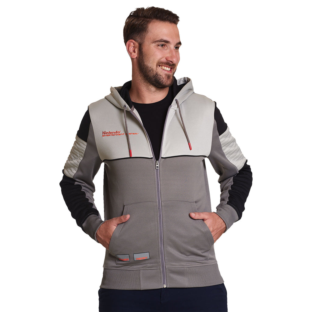 Image produit Nintendo - Sweat à capuche NES gris
