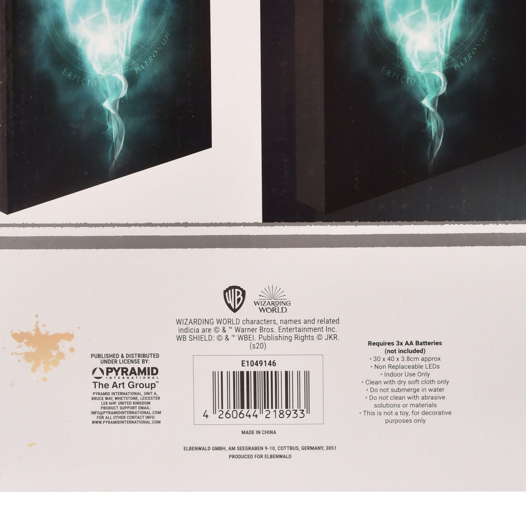 Image produit Harry Potter - Image murale Patronus avec lumière