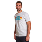 Image produit Star Wars - T-shirt Logo Vintage 77 Gris