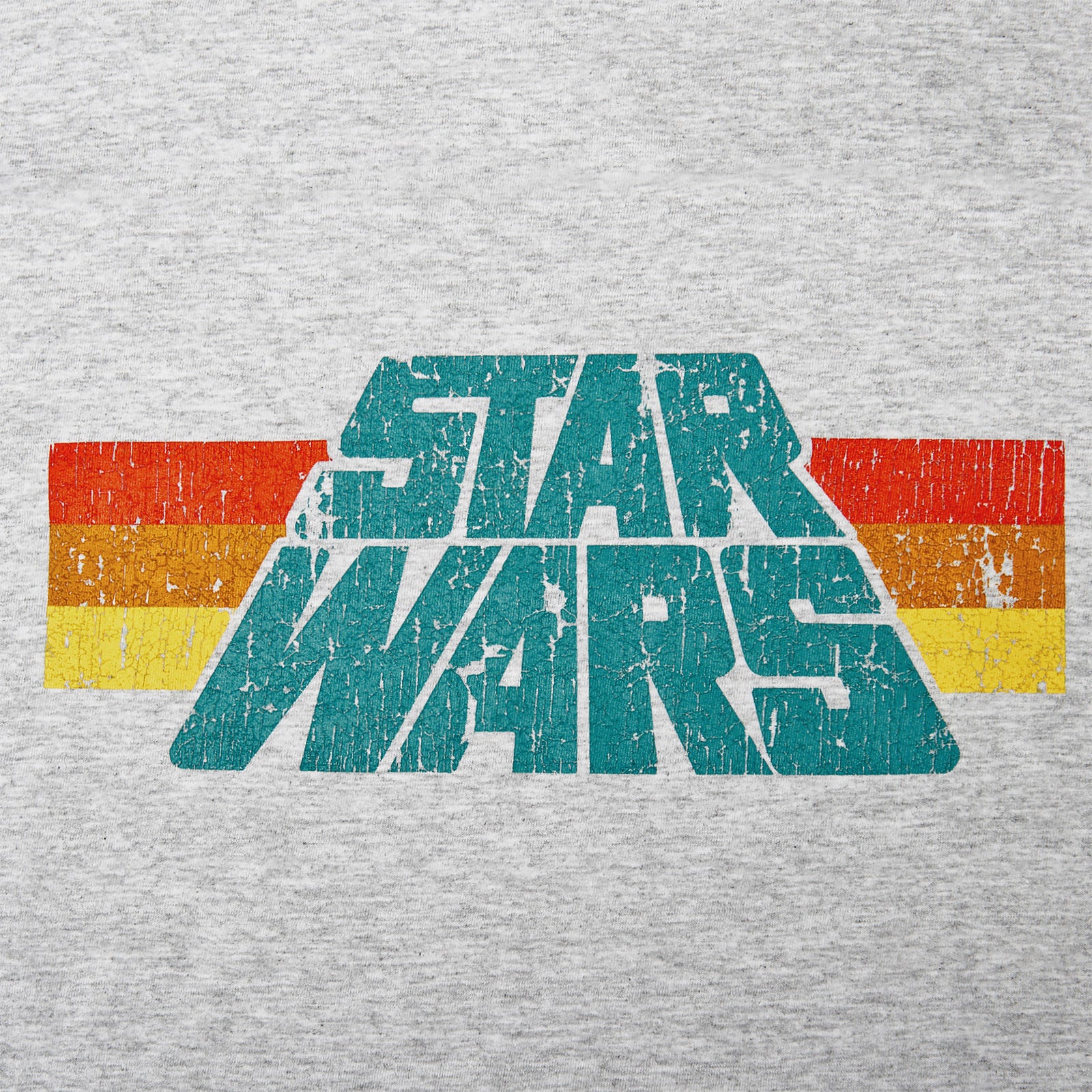 Image produit Star Wars - T-shirt Logo Vintage 77 Gris