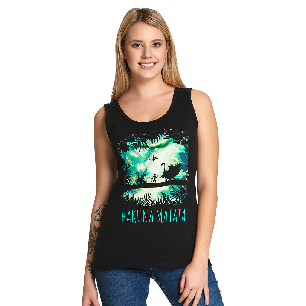 Image produit Le Roi Lion - No Worries Tank Top noir