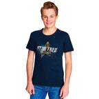 Image produit Star Trek - T-shirt bleu avec logo Discovery