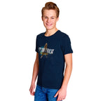 Image produit Star Trek - T-shirt bleu avec logo Discovery