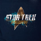 Image produit Star Trek - T-shirt bleu avec logo Discovery