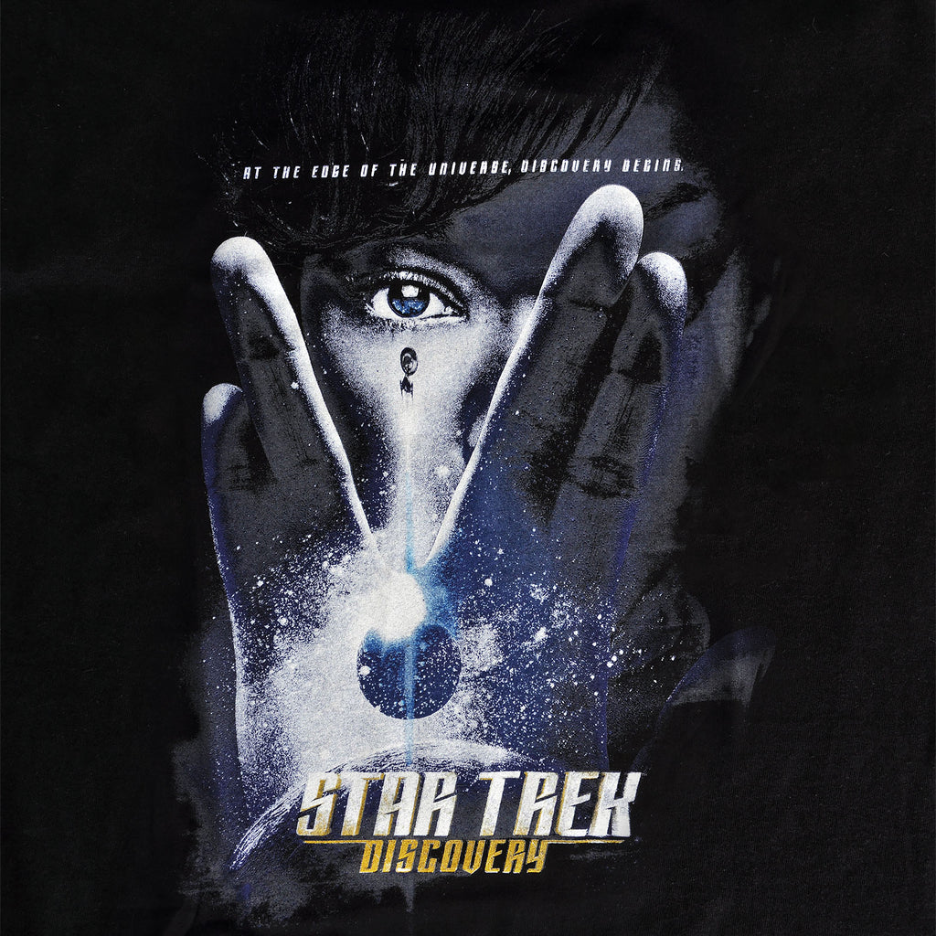 Image produit Star Trek - T-shirt Poster Discovery noir