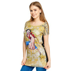 Image produit One Piece - T-shirt Luffy pour femmes coupe décontractée