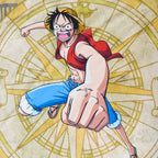 Image produit One Piece - T-shirt Luffy pour femmes coupe décontractée