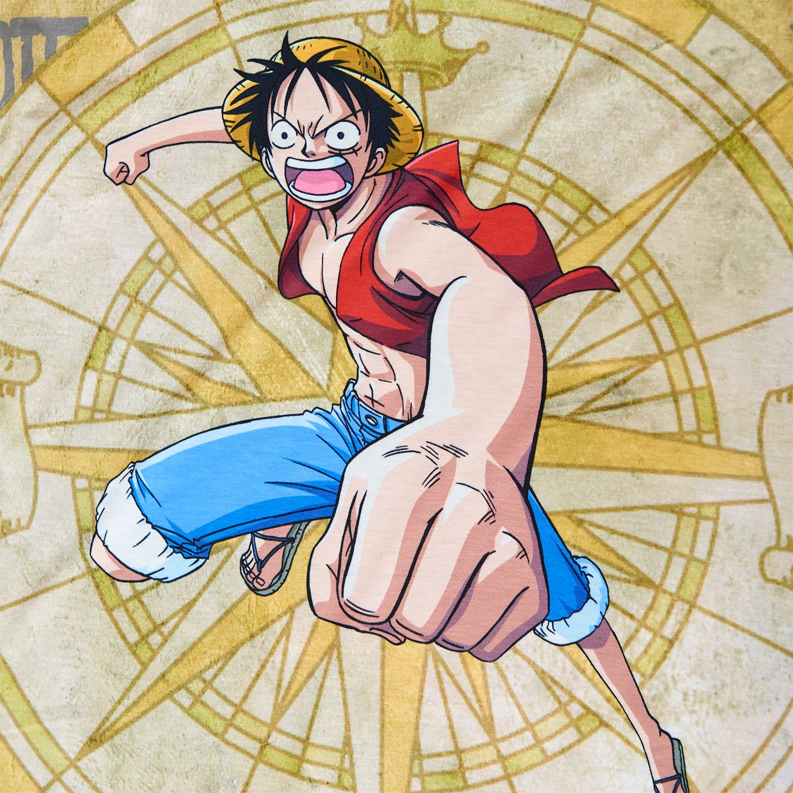 Image produit One Piece - T-shirt Luffy pour femmes coupe décontractée