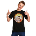 Image produit One Piece - T-shirt Map Circle noir