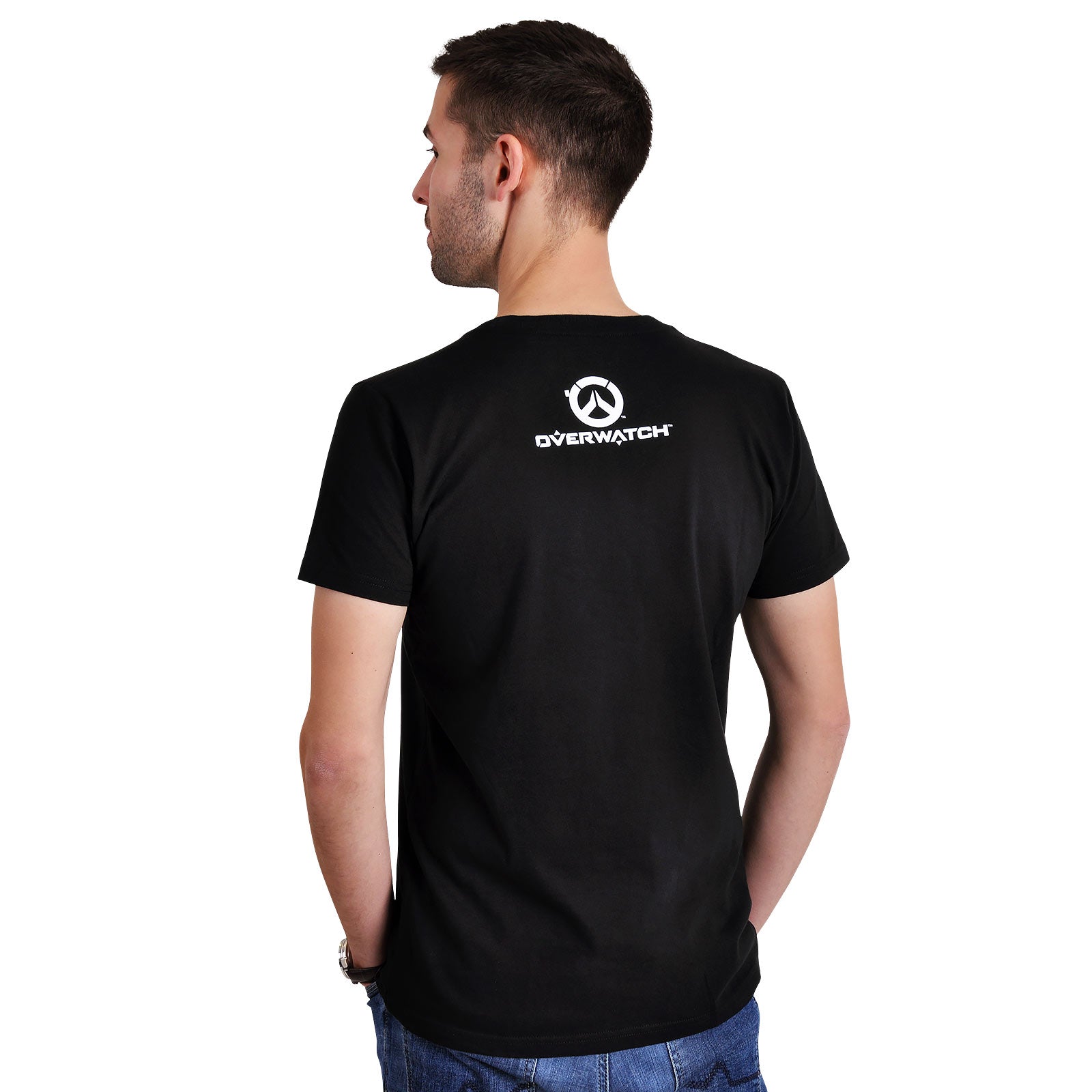 Image produit Overwatch - T-shirt noir avec logo Reaper Spray