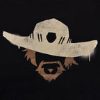 Image produit Overwatch - T-shirt noir avec logo en spray de Cassidy