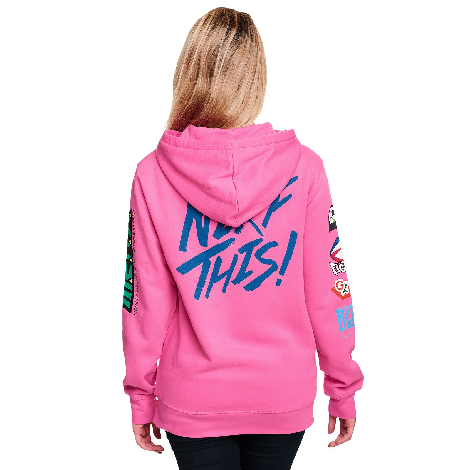 Image produit Overwatch - Ultimate D.VA Sweat à capuche rose