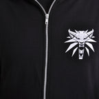 Image produit Witcher - Sweat à capuche en acier et argent noir