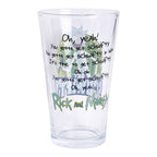 Product image Rick and Morty - Get Schwifty Glass