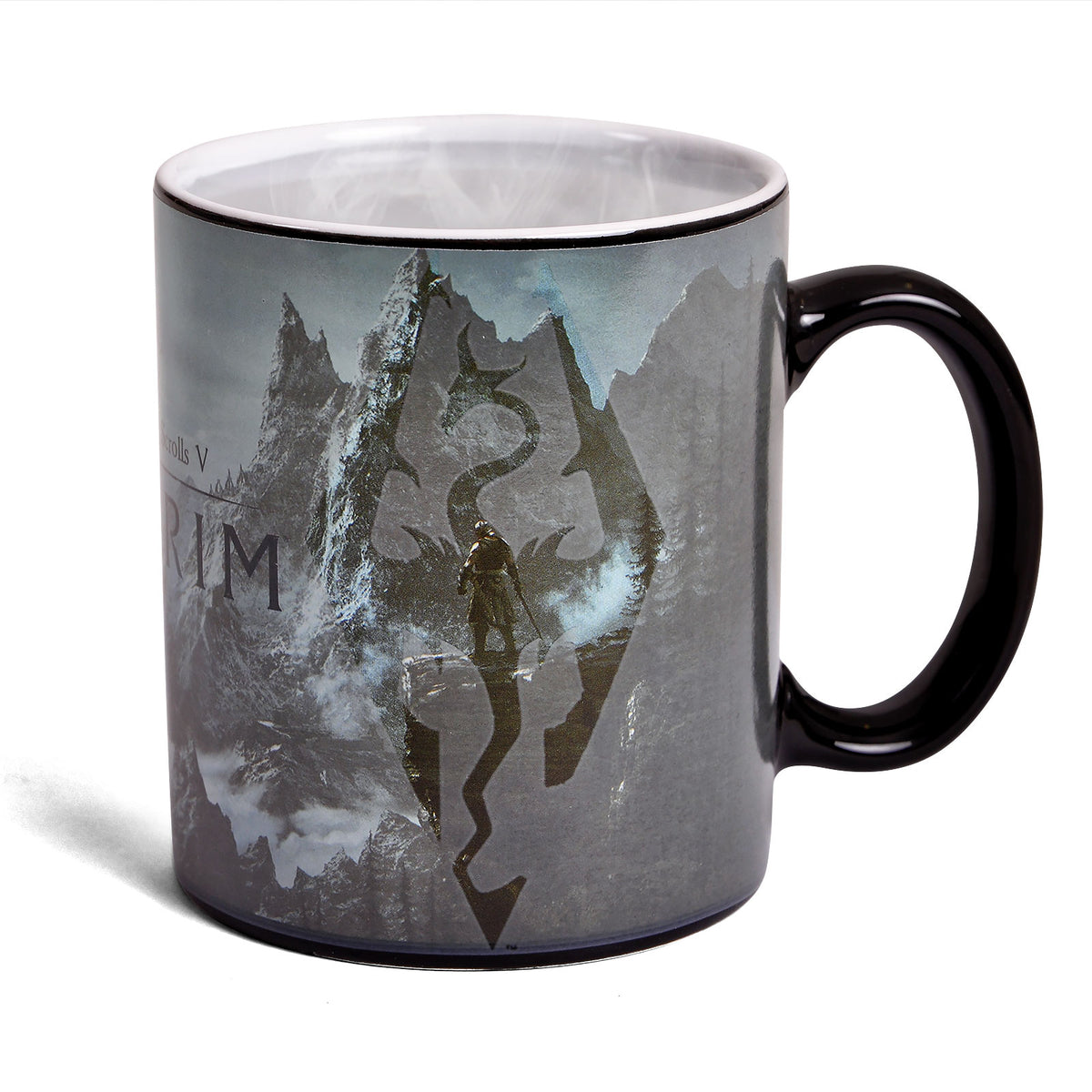 Product image Skyrim - Dragon Logo Thermochromic Mug