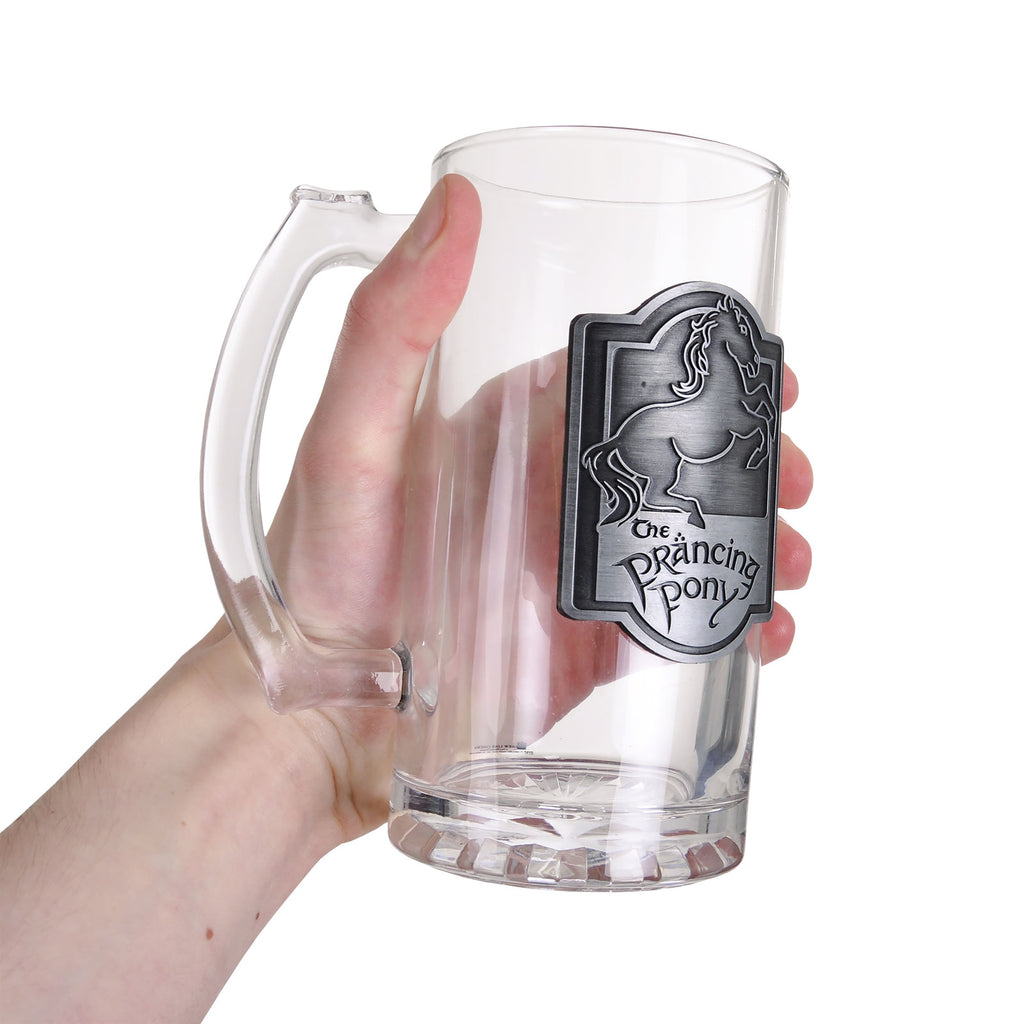 Image produit Seigneur des Anneaux - Chope en Verre Le Poney Fringant