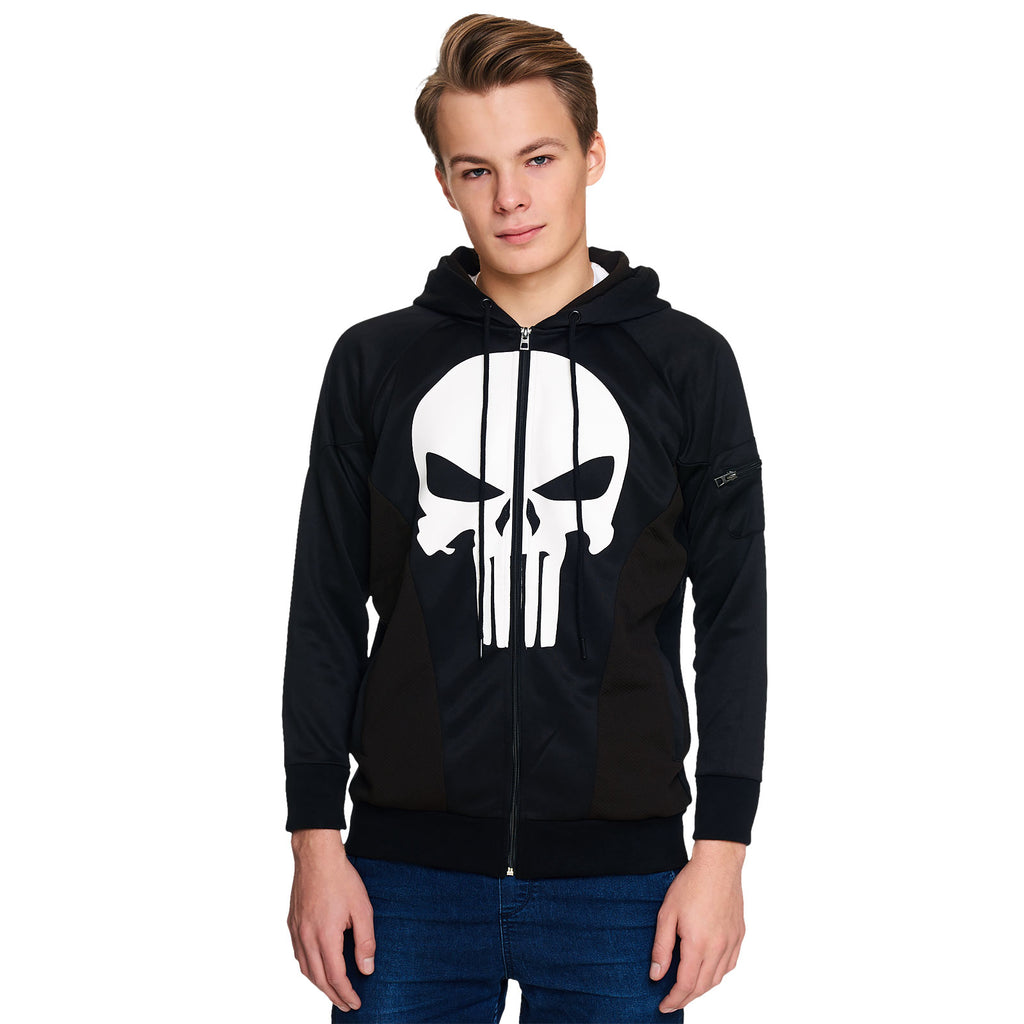 Image produit Punisher - Sweat à capuche logo noir
