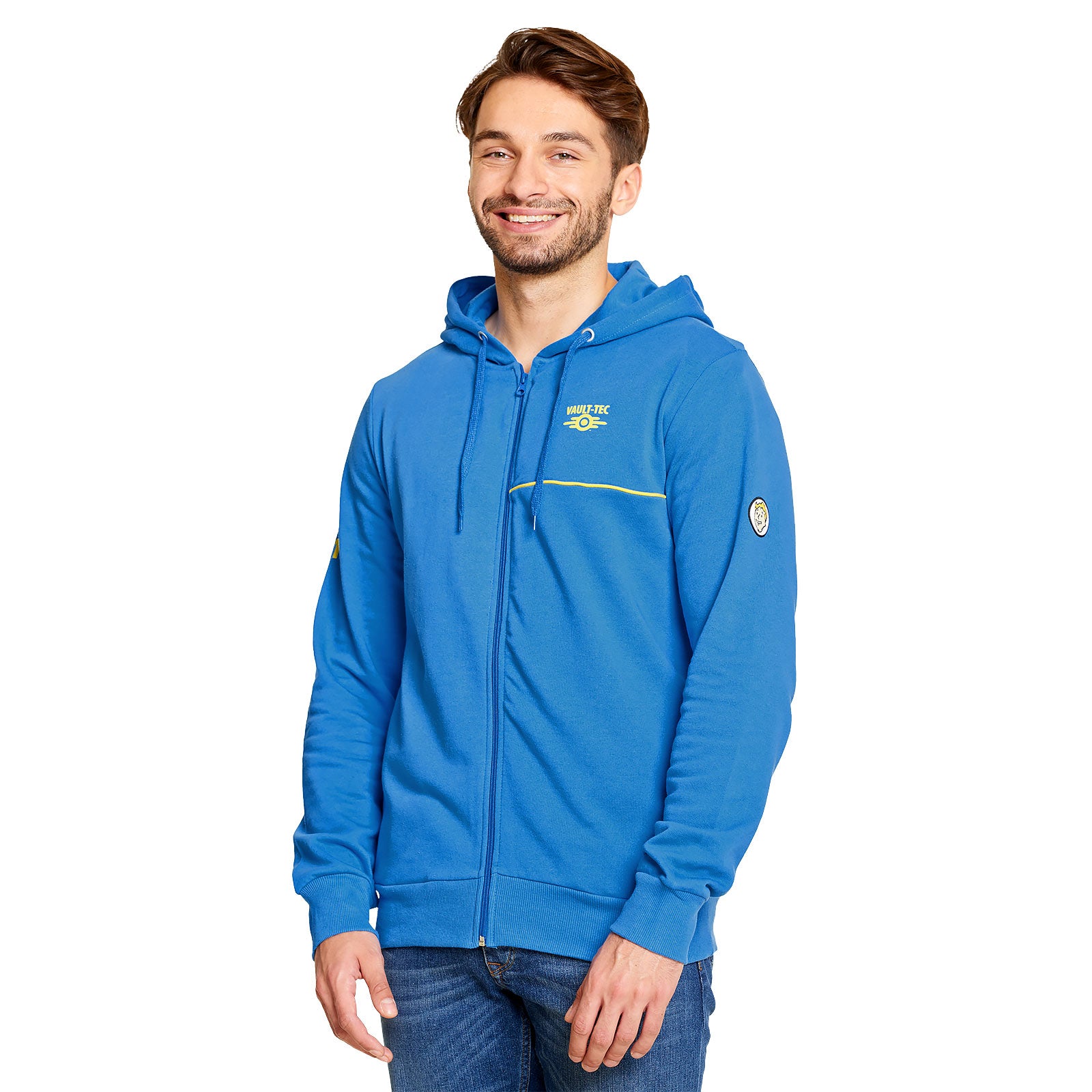 Image produit Fallout - Sweat à capuche Vault Boy bleu