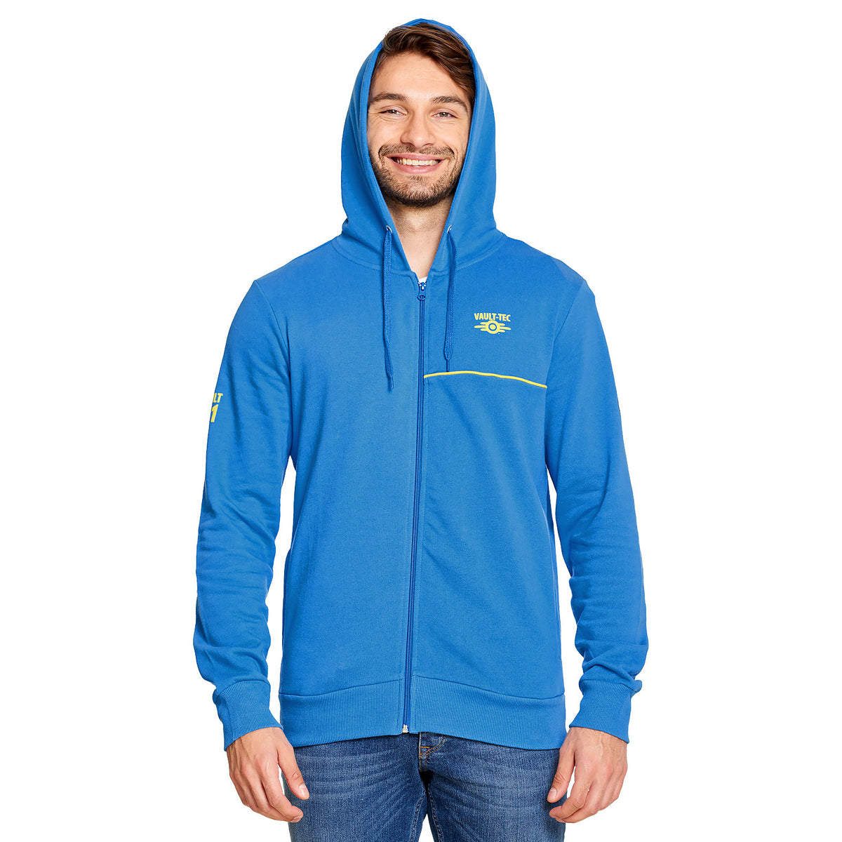 Image produit Fallout - Sweat à capuche Vault Boy bleu