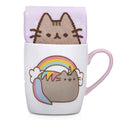 Image produit Pusheen - Chaussettes arc-en-ciel et tasse
