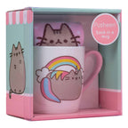 Image produit Pusheen - Chaussettes arc-en-ciel et tasse