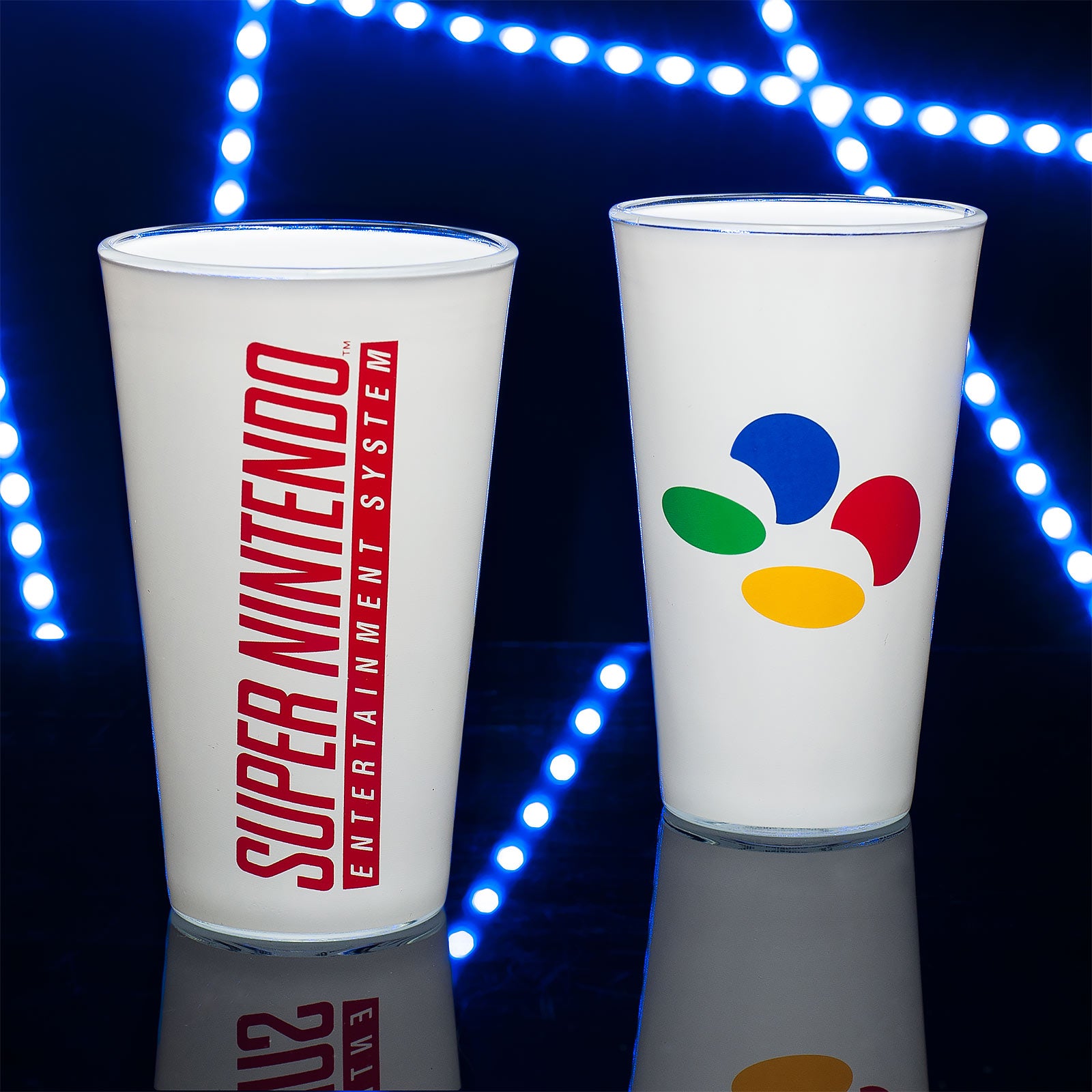 Image produit Nintendo - Verre Logo SNES