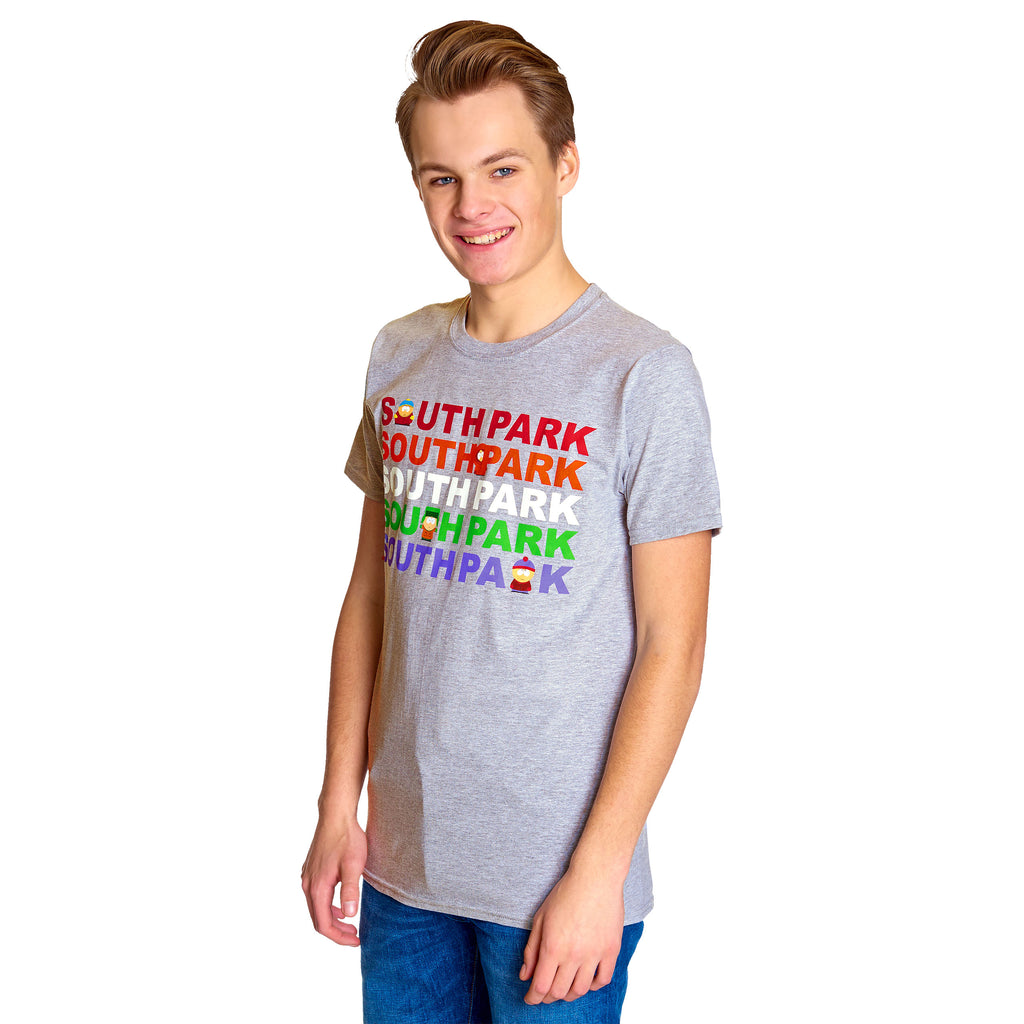 Product image South Park - Group Logo T-Shirt Grey