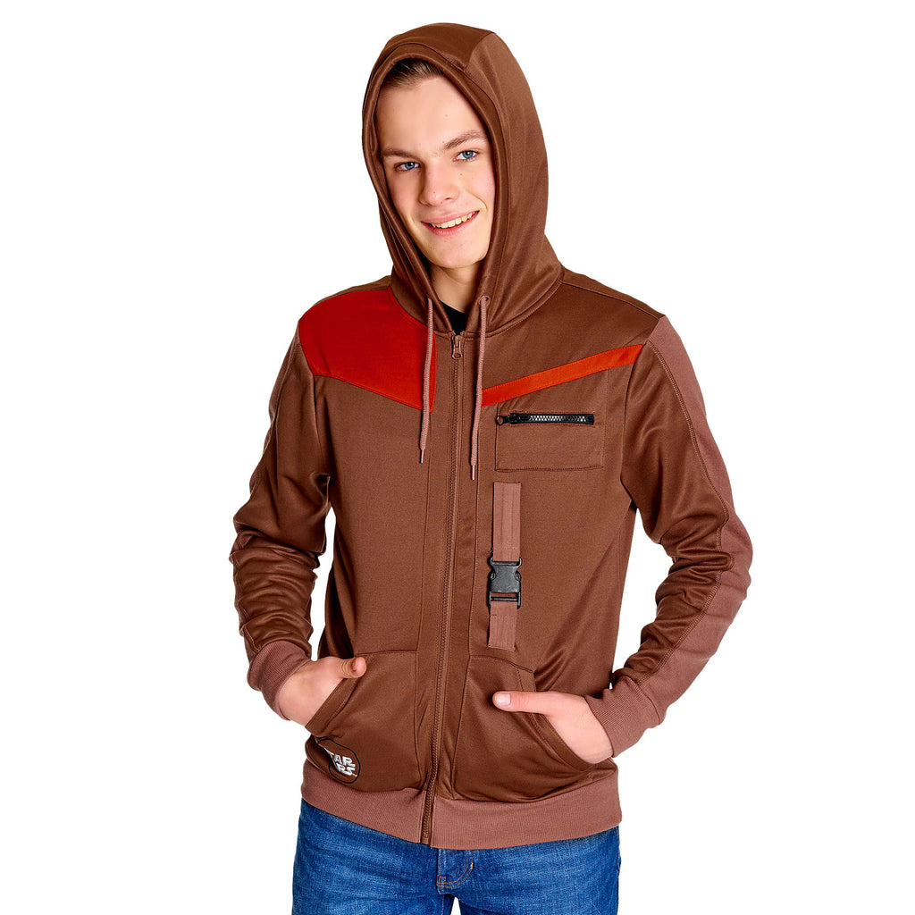 Image produit Star Wars - Sweat à capuche Finn marron
