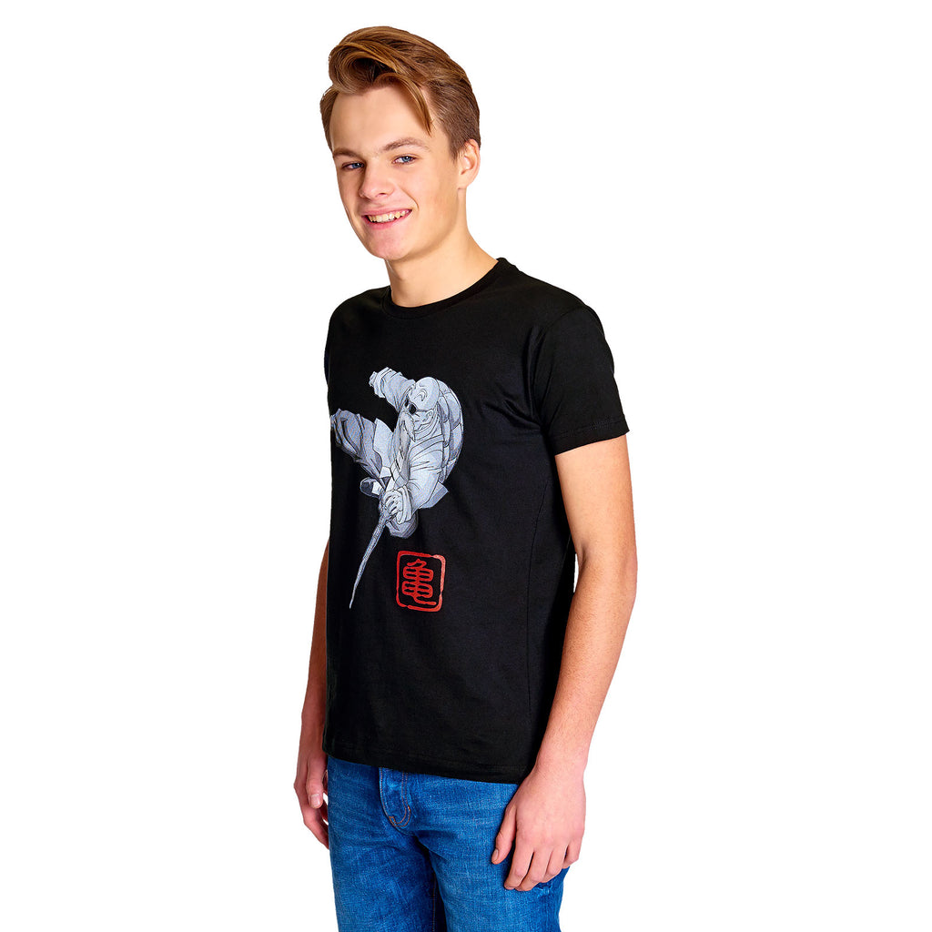 Image produit Dragon Ball Z - T-shirt noir Muten Roshi Kick