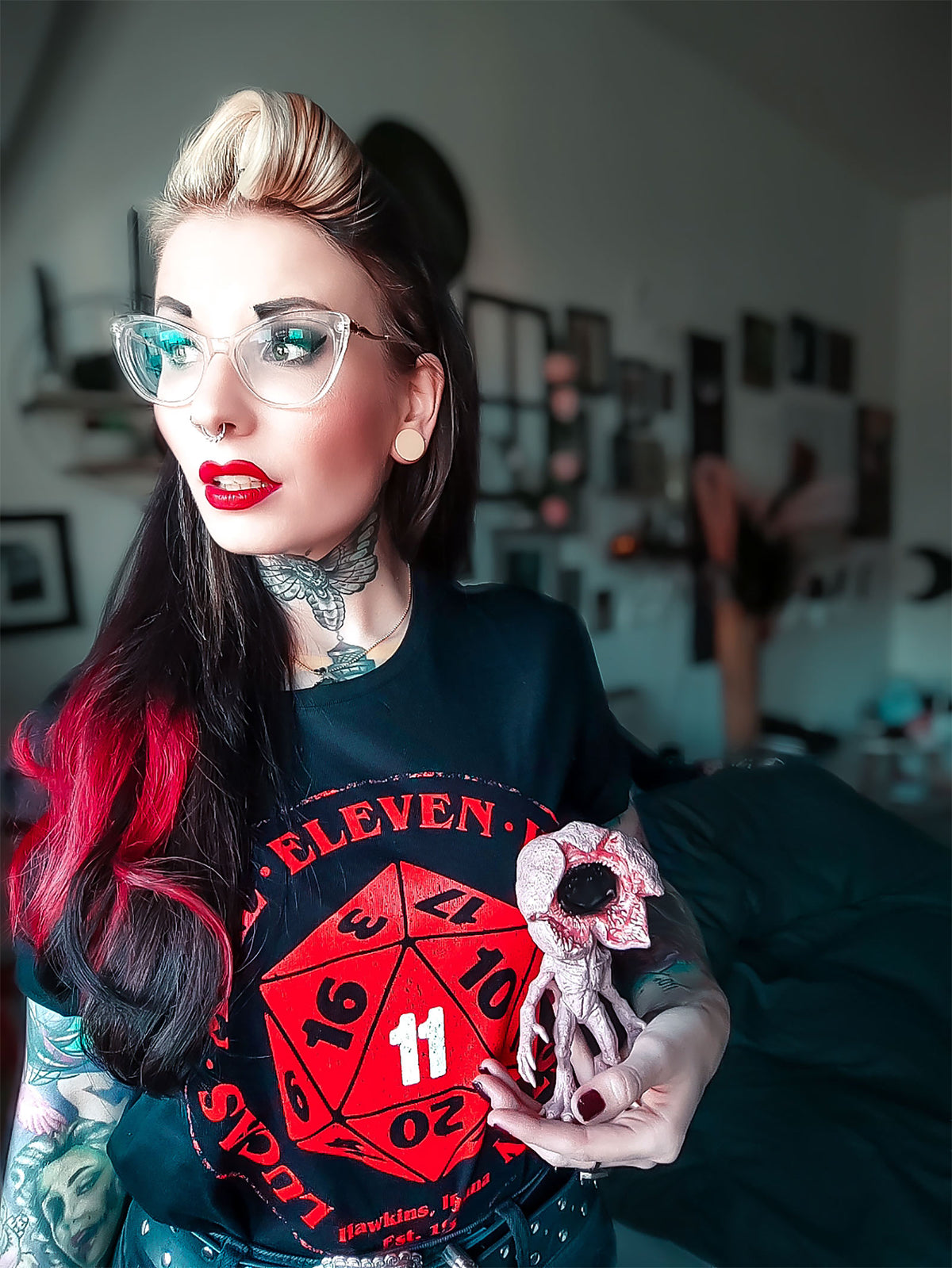 Image produit T-shirt Eleven Dice pour les fans de Stranger Things