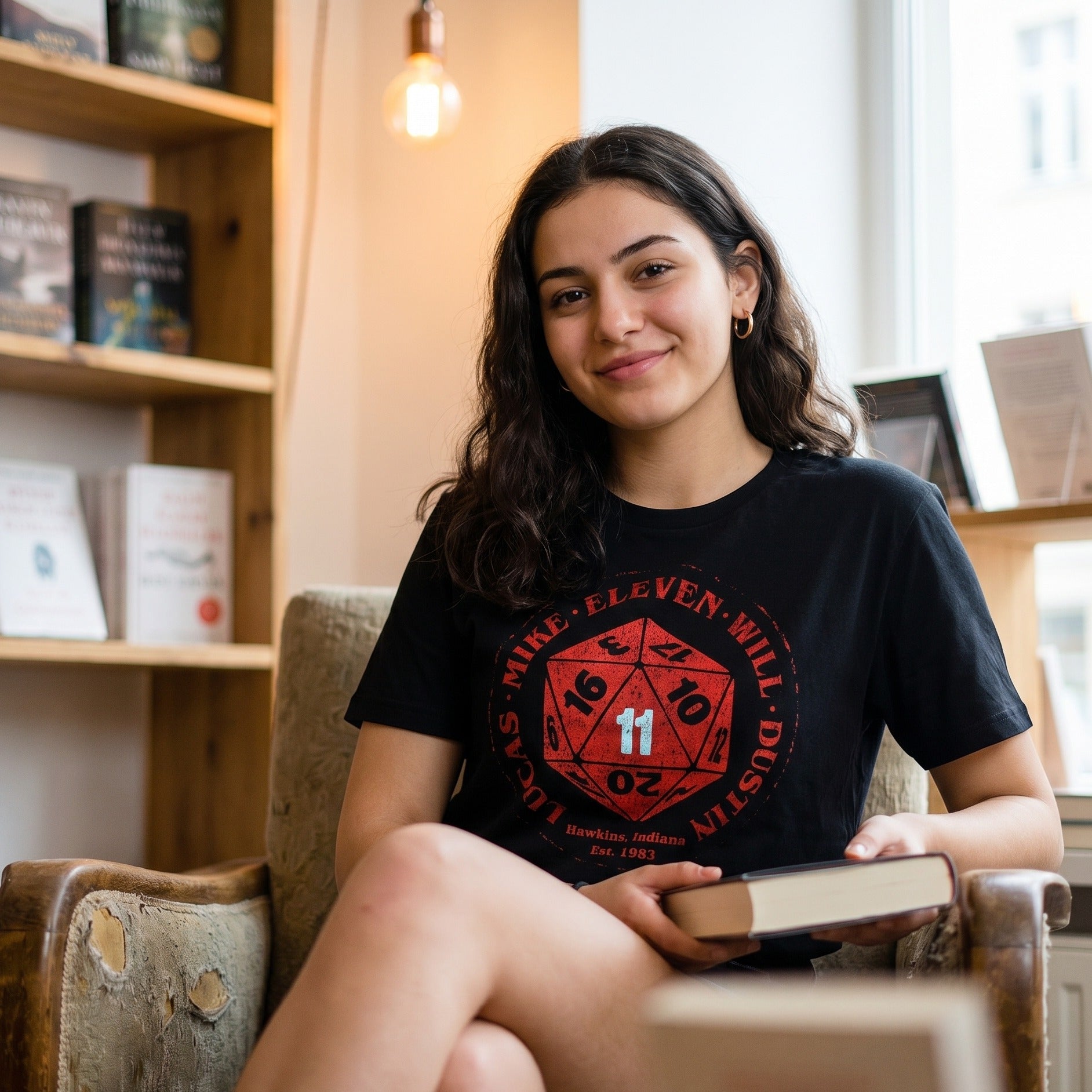 Image produit T-shirt Eleven Dice pour les fans de Stranger Things