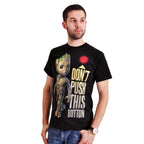 Image produit Guardians of the Galaxy - T-shirt Groot Button noir