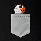 Product image Star Wars - Pocket Porg T-Shirt black