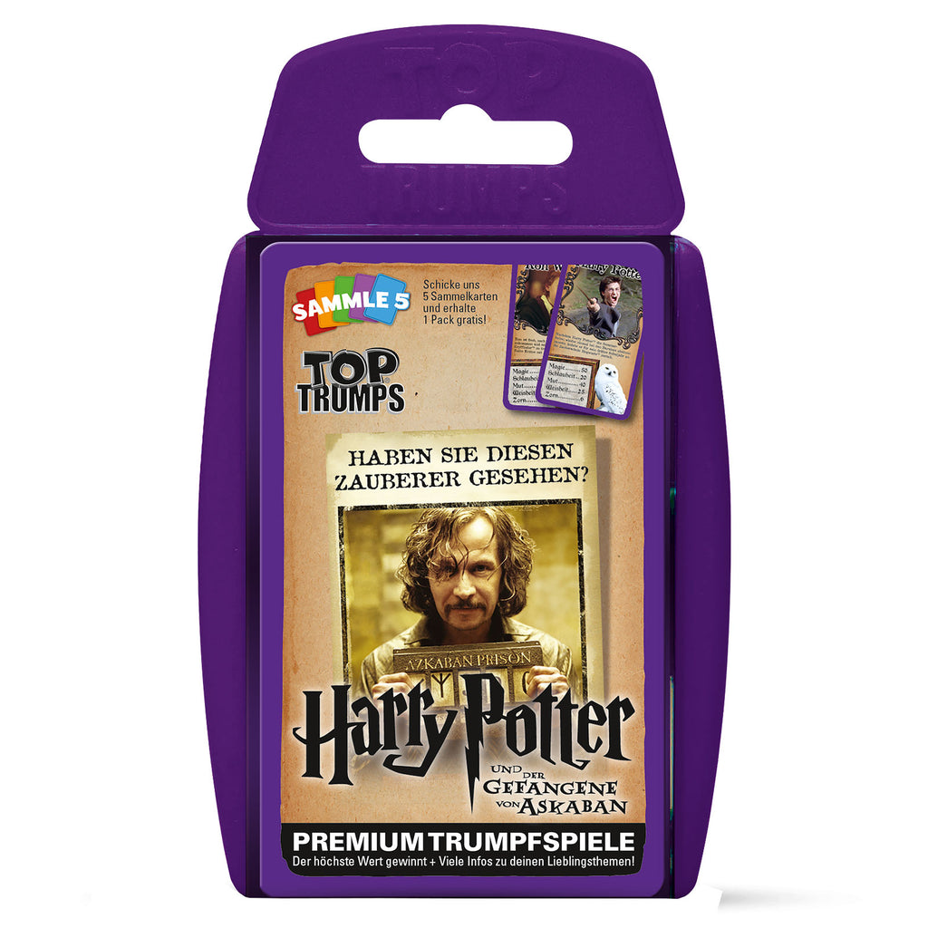 Image produit Harry Potter et le Prisonnier d'Azkaban Top Trumps Cartes à jouer