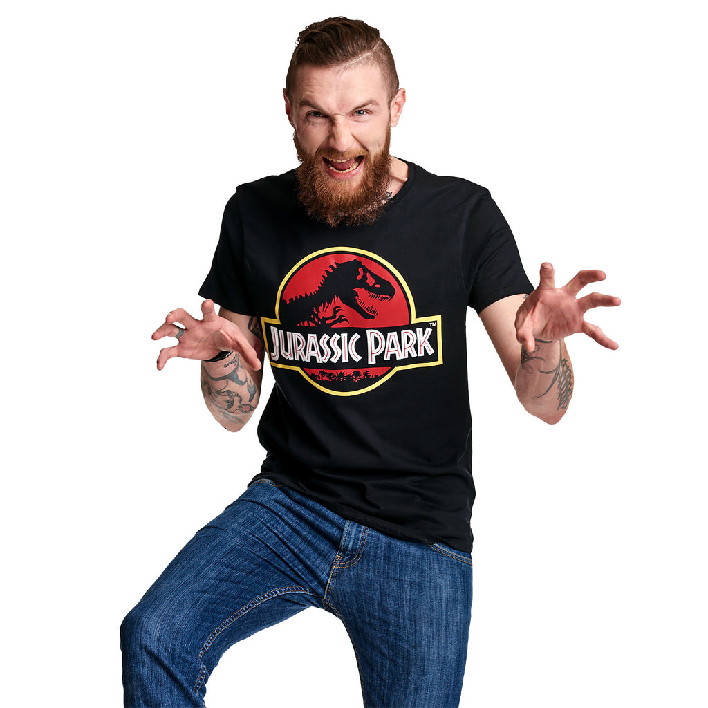 Image produit Jurassic Park - T-shirt logo noir