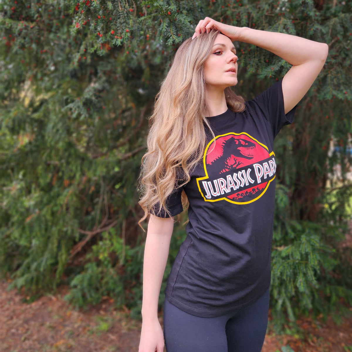 Image produit Jurassic Park - T-shirt logo noir