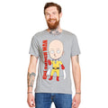 Image produit One Punch Man - T-Shirt Super Saitama gris