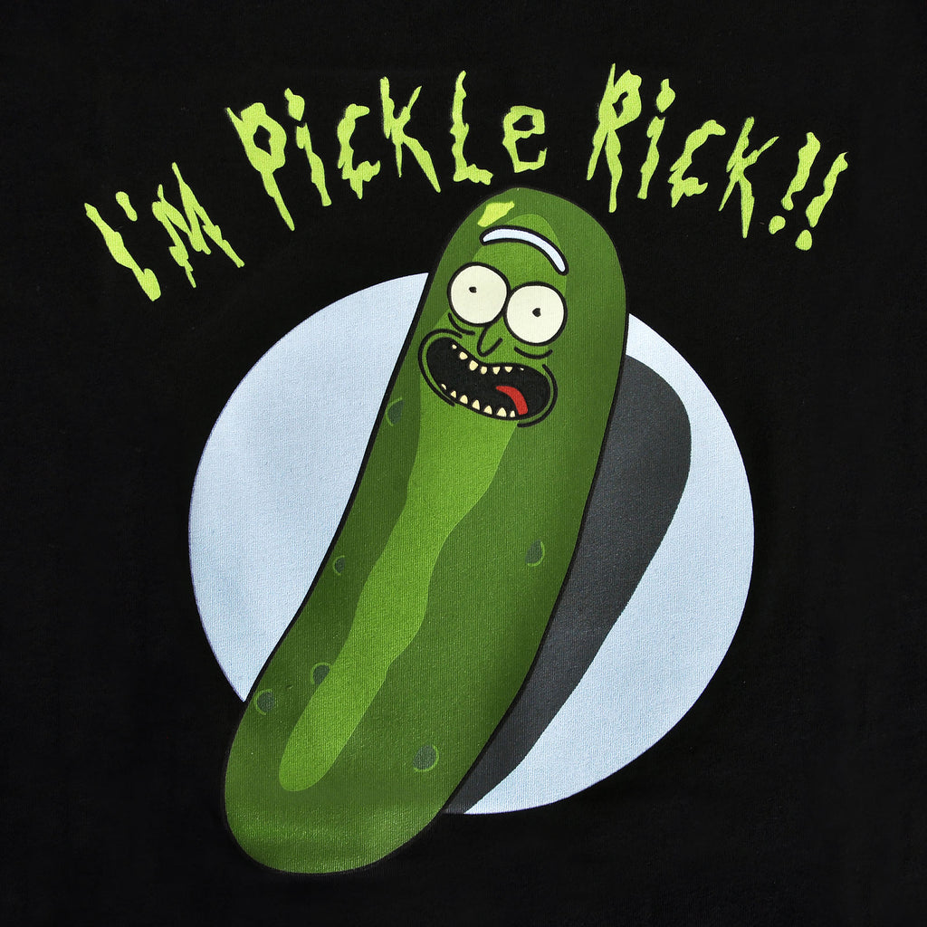 Image produit Rick et Morty - T-shirt Pickle Rick noir