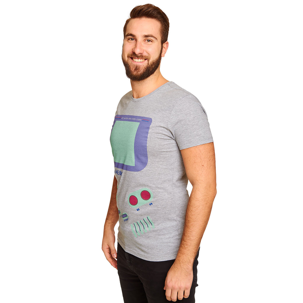Image produit Nintendo - T-shirt Game Boy gris