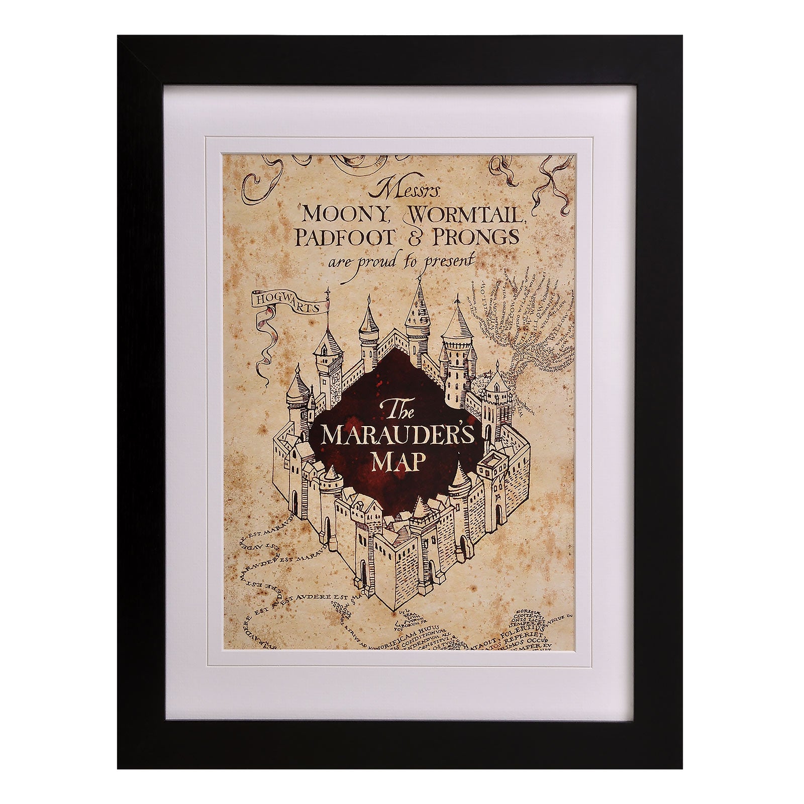 Image produit Harry Potter - Carte des Maraudeurs Tableau Mural
