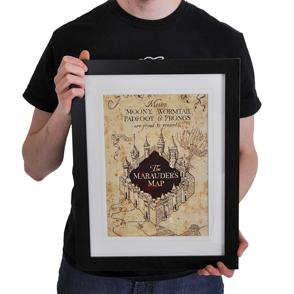Image produit Harry Potter - Carte des Maraudeurs Tableau Mural