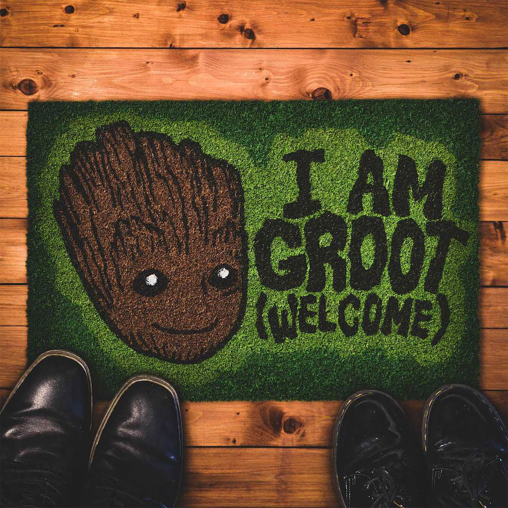 Image produit Les Gardiens de la Galaxie - Tapis de porte Je suis Groot