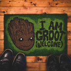 Image produit Les Gardiens de la Galaxie - Tapis de porte Je suis Groot
